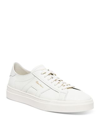 Santoni - Men's Double Buckle Lace Up Sneakers