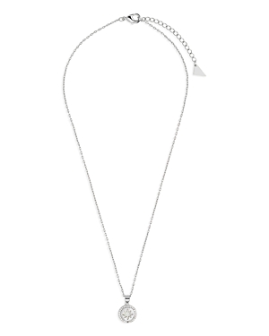 Sterling Forever Brae Pendant Necklace, 16 In White