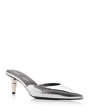 PROENZA SCHOULER WOMEN'S NAPL POINTED TOE SLIP ON MULES