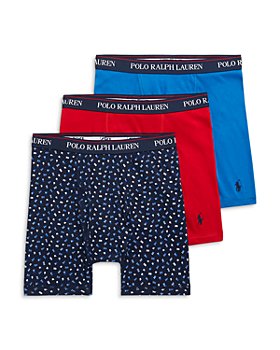 POLO RALPH LAUREN Mens 3-pack 4d-flex Cotton Modal Stretch Boxer Briefs,  Polo Black, Small US at  Men's Clothing store