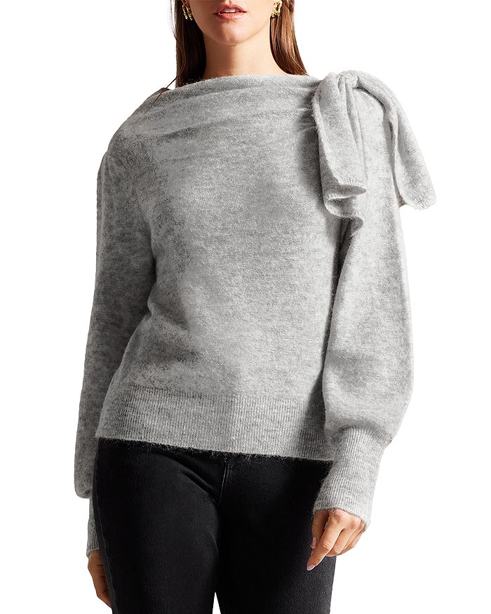 Larbow Statement Bow Sweater