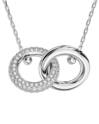 Dextera Interlocking Pendant Necklace, 15-17.75"
