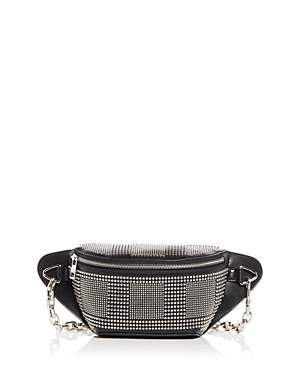 Alexander McQUEEN Biker Studded Leather Belt Bag