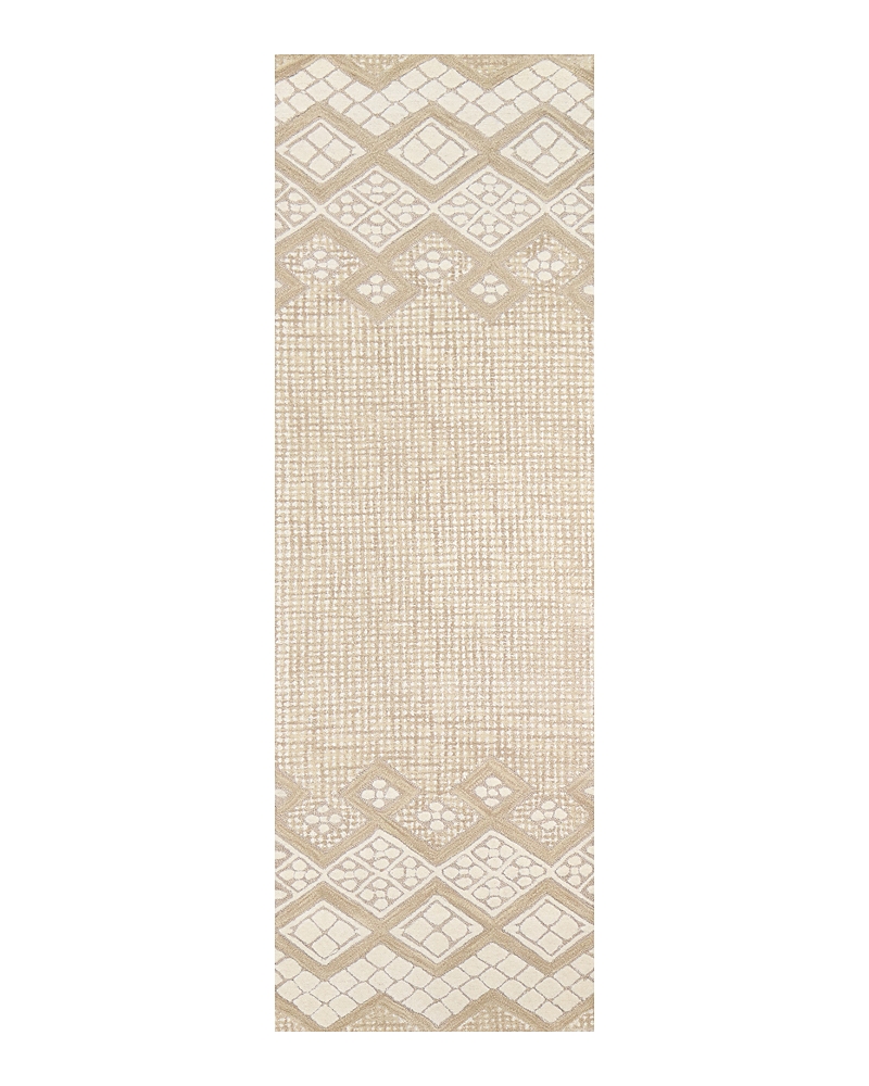Bashian Venezia Cl150 Runner Area Rug, 2'6 X 8' In Beige