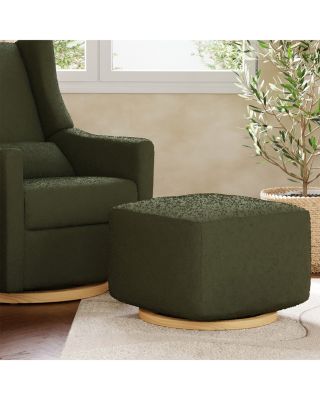 Kiwi Boucl&eacute; Gliding Ottoman