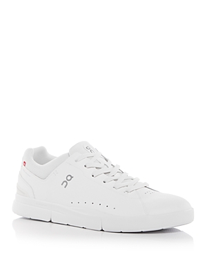 On Men's The Roger Advantage Low Top Sneakers In All White