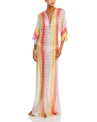 Missoni - Lace Up Maxi Swim Cover Up