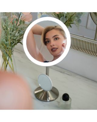 1x Rechargeable Round Mirror