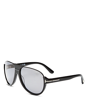 Tom Ford Polarized Pilot Sunglasses, 59mm In Black