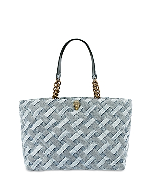 Kurt Geiger London Kensington Denim Soft Shopper Tote