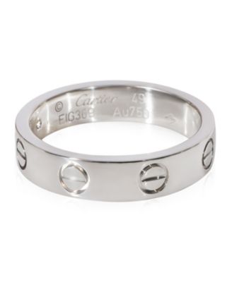 Pre-Owned Cartier Love 18K White Gold Wedding Band