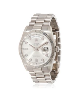 Pre-Owned Rolex - White Gold Day-Date 118239, 36mm