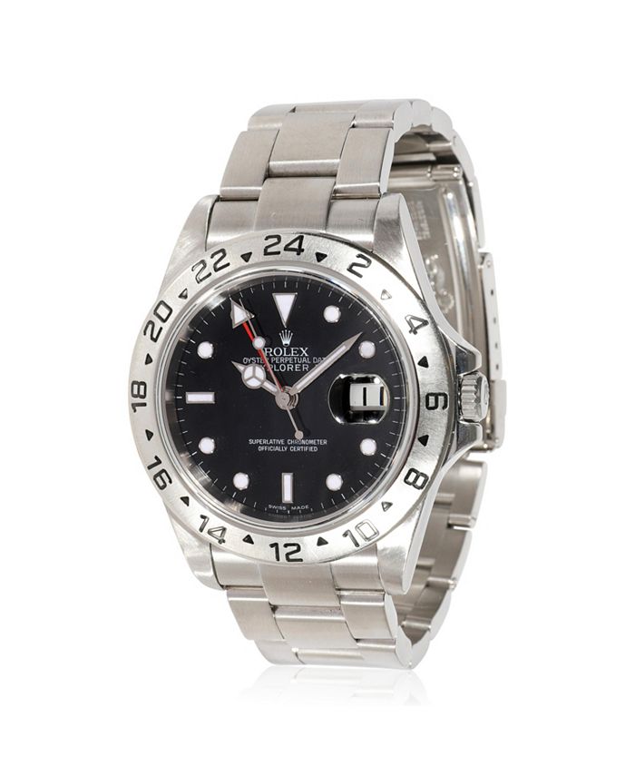 Pre Owned Rolex Stainless Steel Explorer II 16570 40mm