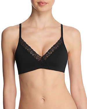 Natori Simply Lace Contour Plunge Underwire Bra