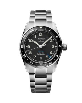 Longines Spirit Zulu Time Watch, 39mm