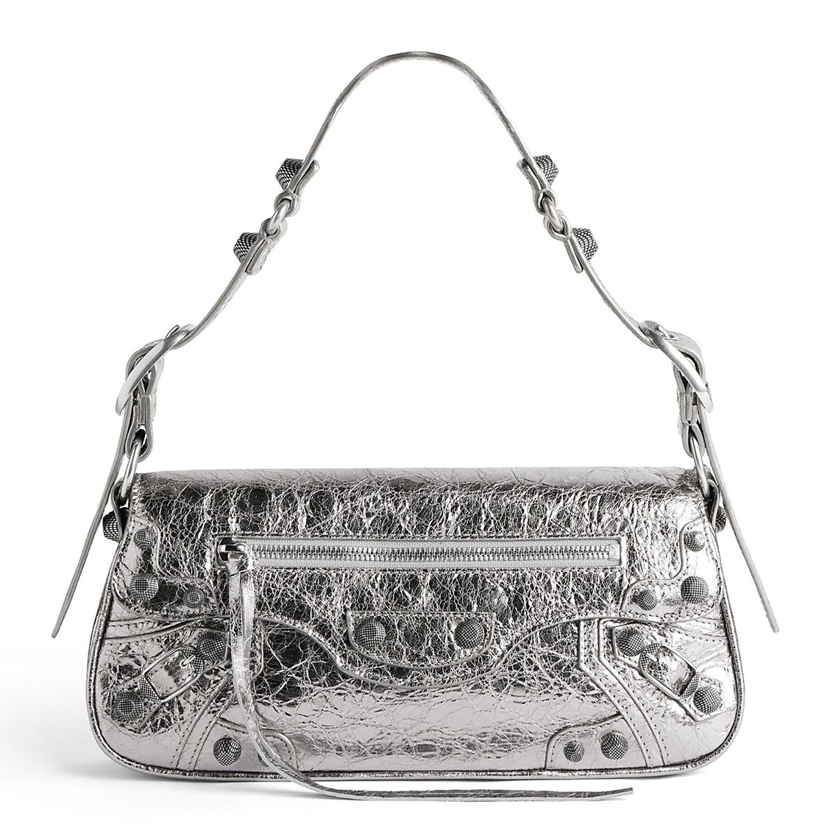 Balenciaga Le Cagole Mini Sling Bag Metallized