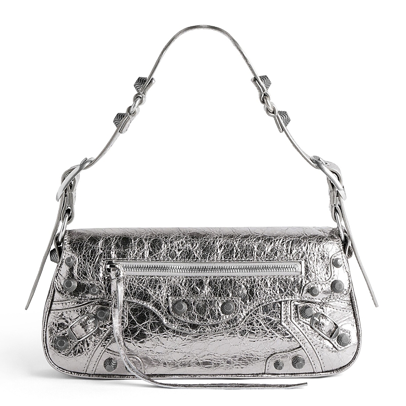 Balenciaga Le Cagole Mini Sling Bag Metallized