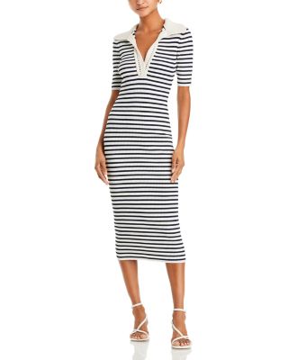 Alc striped dress hotsell