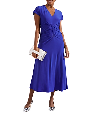 Shop Hobbs London Daniella Dress In Egyptian Blue