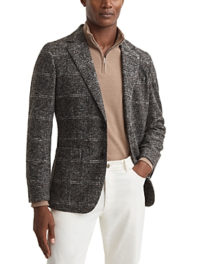 REISS BOX TEXTURED SLIM FIT BLAZER