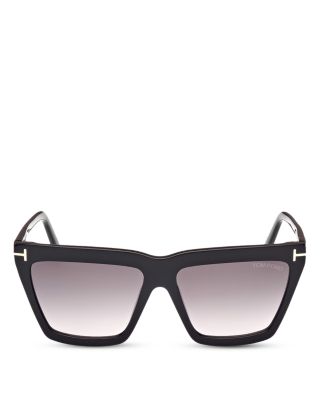Eden Geometric Sunglasses, 56mm