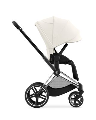 PRIAM 4 Stroller – Chrome Frame and Black Handle
