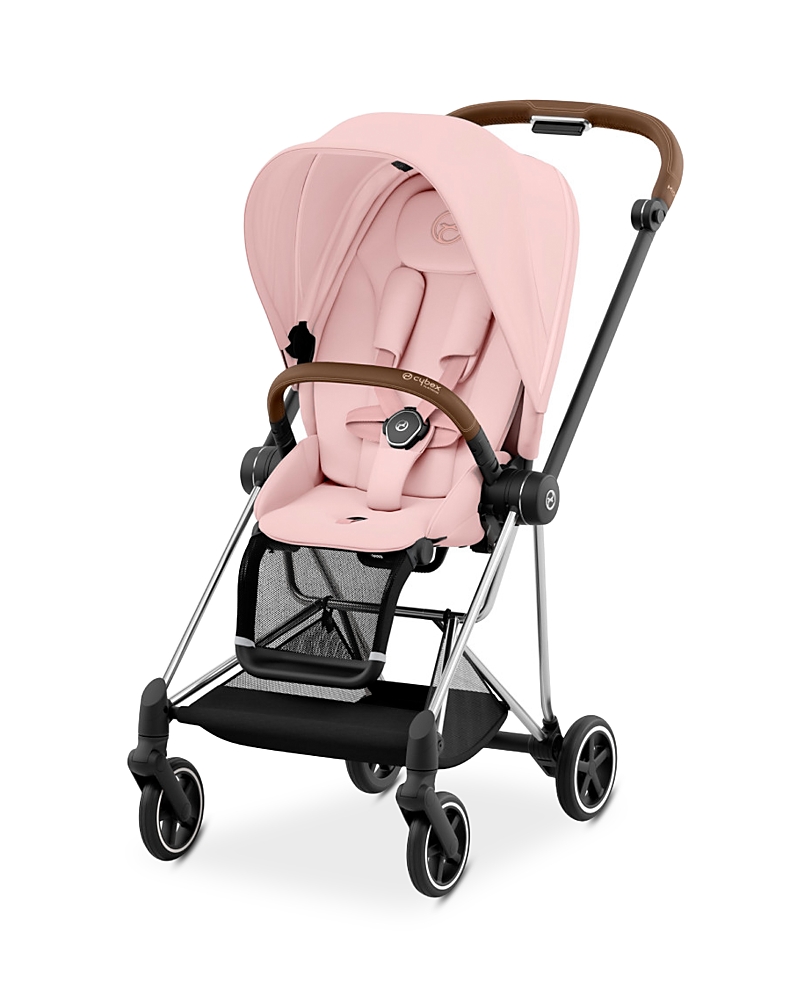 Cybex Mios 3 Compact Lightweight Stroller in Chrome/Brown