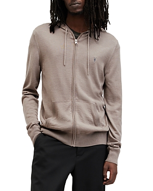 Allsaints Mode Merino Zip Hoodie