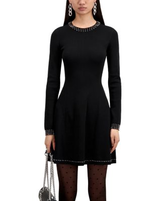 The Kooples - Studded Long Sleeve Dress