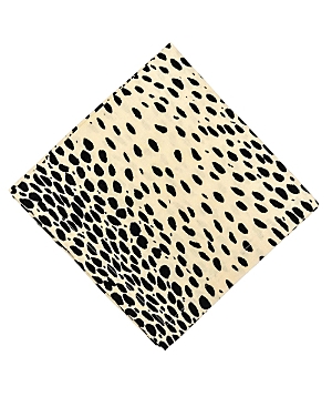 Shop Tina Chen Designs Leopard Napkins, Set Of 4 In Natural/back