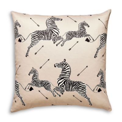 Zebra's Petite Decorative Pillow, 22" x 22"