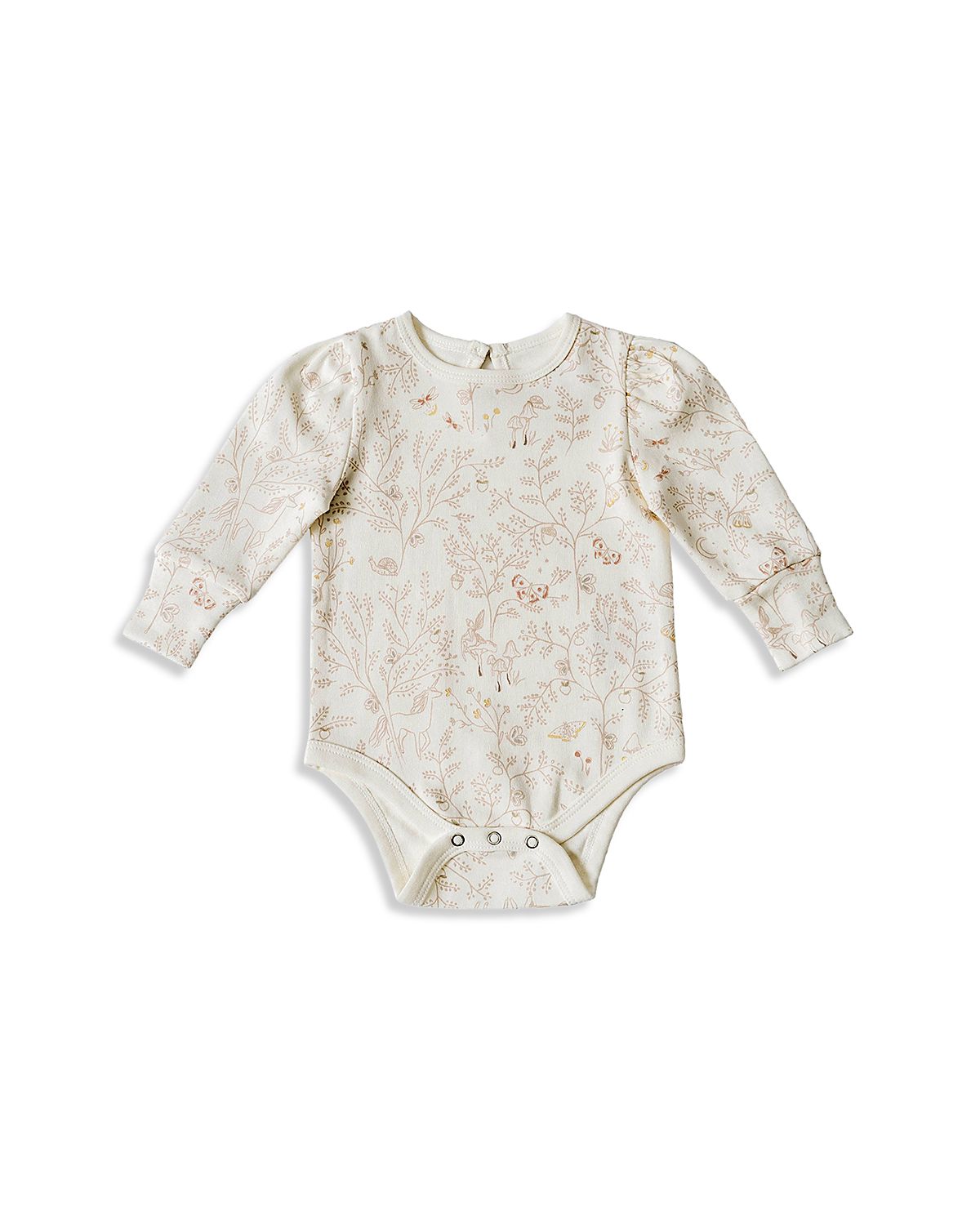 Pehr Unisex Puff Sleeve One Piece - Baby