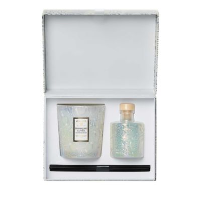 Sparkling Cuv&amp;eacute;e Celebration Candle &amp; Reed Diffuser Gift Set