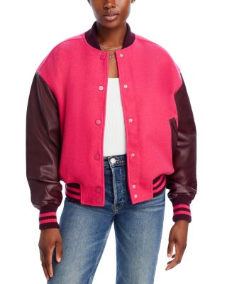Good American Varsity Bomber Jacket Bloomingdale's