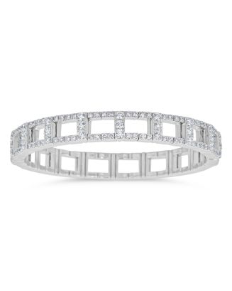 ZYDO 18K White Gold Diamond Stretch Bracelet | Bloomingdale's Jewelry ...