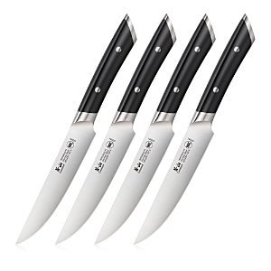 Cangshan Candshan Helena 4 Pc Steak Knife Set In Black