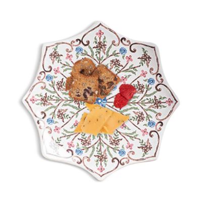 Villa Seville Scalloped Side/Cocktail Plate, Set of 4