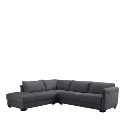 Chateaux d'Ax Pavia Leather Sectional Sofa