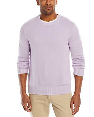 The Men's Store At Bloomingdale's Cotton Crewneck Jumper - 100% Exclusive In Lavender