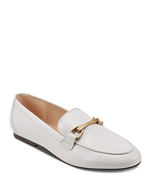 Marc Fisher Ltd Women's Bleek Slip-on Flat Dress Loafers In Ivory