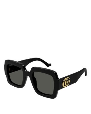 Gucci - Plastique Squared Sunglasses, 50mm