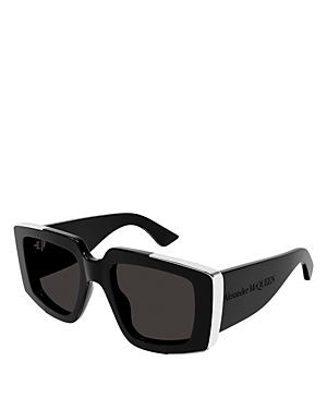 Alexander McQUEEN The Grip Geometrical Sunglasses, 51mm