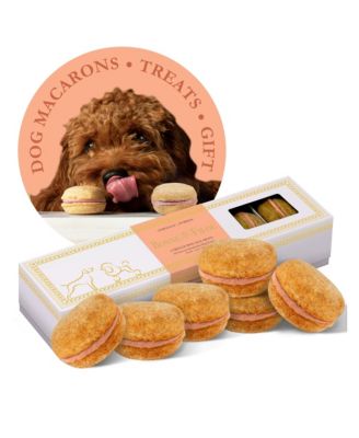 Pumpkin Dog Macarons, 6 Count