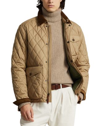 Polo Ralph Lauren Quilted Water Repellent Full Zip Jacket | Bloomingdale's