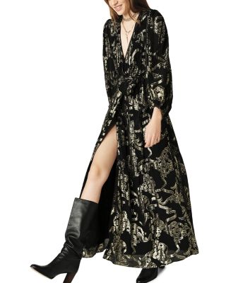knee length dresses for ladies Alexia Baddie Maxi Dress