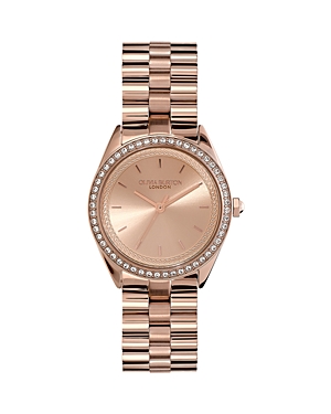 Olivia Burton Sports Luxe Watch, 34mm In Pink