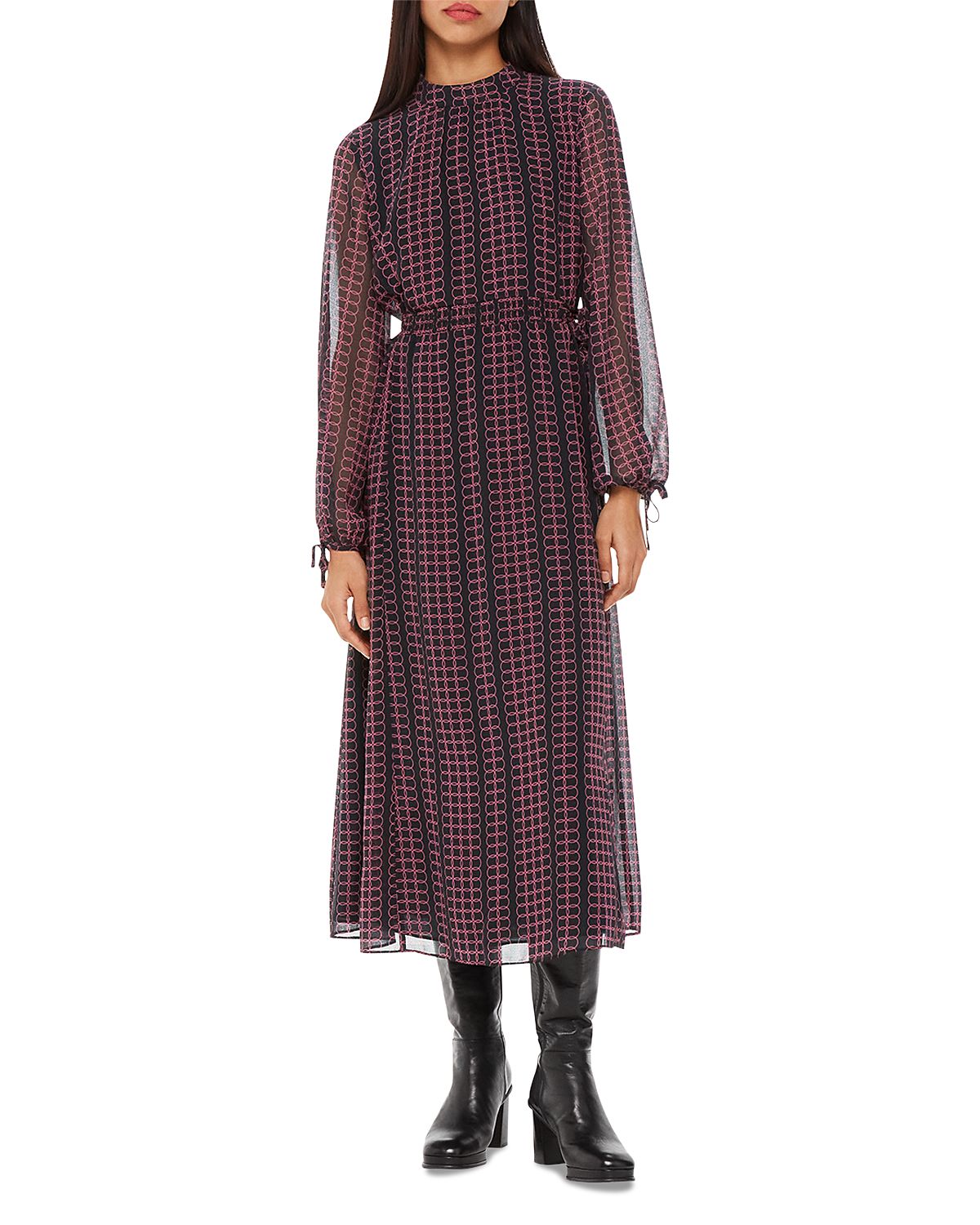 Whistles Circle Link Ivy Dress