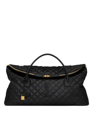 SAINT LAURENT - Es Giant Travel Bag in Quilted Leather