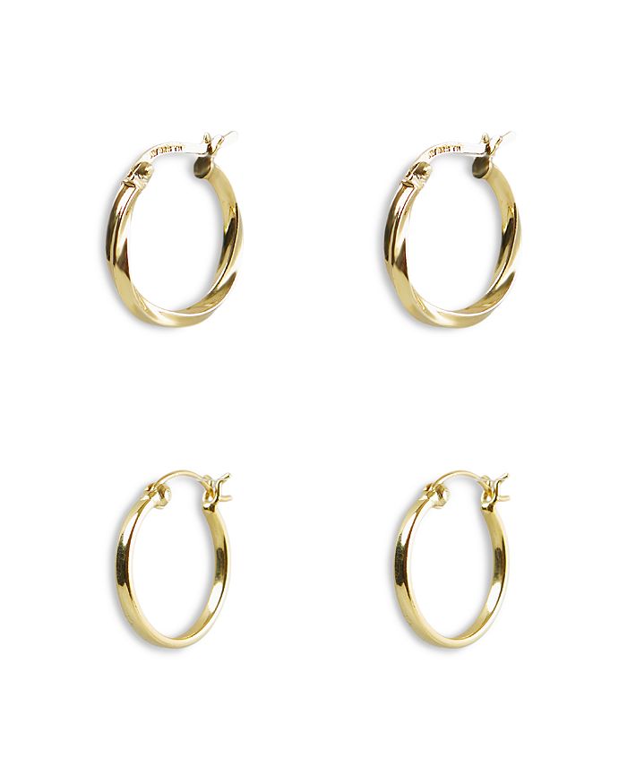 Argento vivo sterling silver hoop earrings cheap