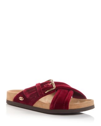 VALENTINO GARAVANI ◆ Fussfriend Shearling Sandals 13375781_fpx.tif?$filterlrg$&